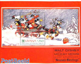 Disney christmas card of 1932 s/s
