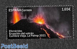 Cumbre Vieja eruption 1v