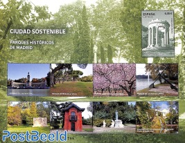 Historical parks of Madrid  s/s