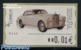 Automat stamp, Rolls Royce 1v