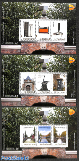 Gouda stamp exposition 3 s/s