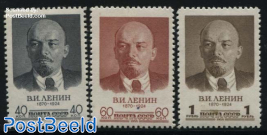 Lenin birthday 3v