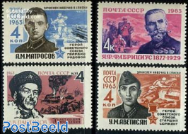 Soviet heroes 4v