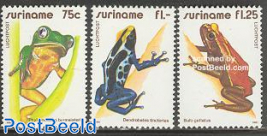 Frogs airmail 3v