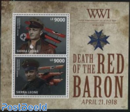World war I, The Red Baron 2v m/s