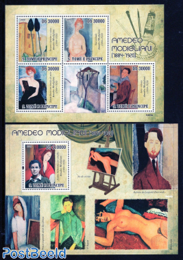 Amadeo Modigliani 2 s/s