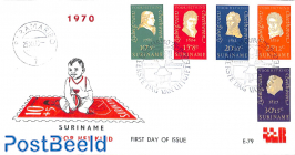 Beethoven 5v, FDC without address