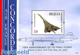 Bequia, Concorde final flight s/s