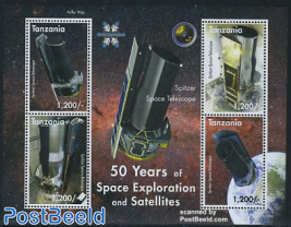 Space exploration 4v m/s, Spitzer telescope