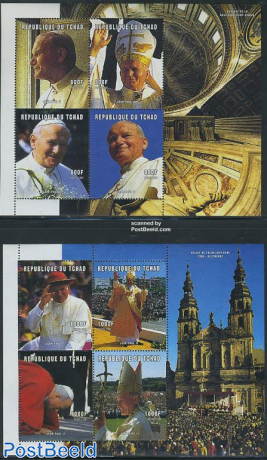 Pope John Paul II 8v (2 m/s)