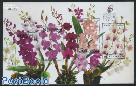 Orchids s/s, Orchid paradise overprint