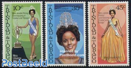 Miss Universe 1977 3v