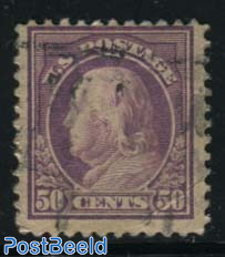 50c, Perf. 11, Stamp out of set