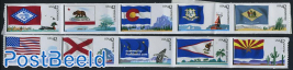 Flags of our Nation 10v s-a