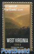 West Virginia Statehood 1v s-a