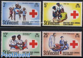 British Red Cross 4v