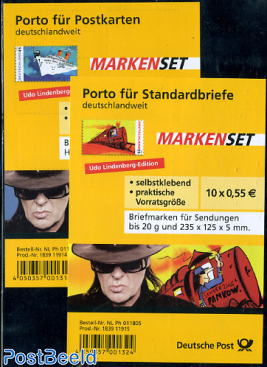 Udo Lindenberg 2 foil booklets