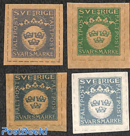 Military stamps 4v
