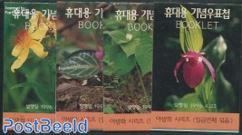 Wild Flowers 4 booklets