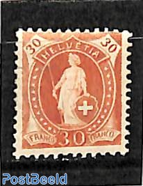 30c, Perf. 11.75:12.25, Stamp out of set