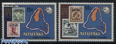 U.P.U. centenary 2v