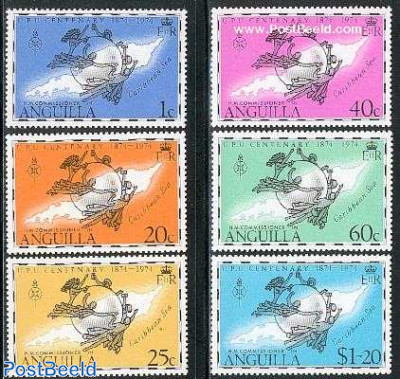 UPU Centenary 6v