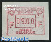 Automat stamp, Congo-Zaire expo 1v