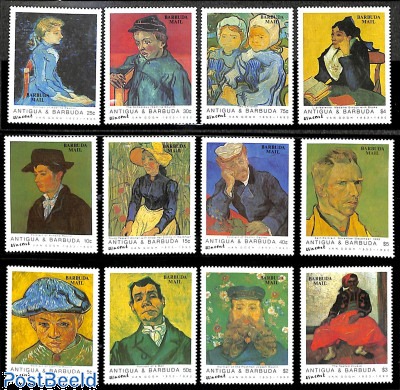 Rumänien Briefmarken 1991 Vincent Van Gogh – Komplette Ausgabe 4637-4641 Postfrisch MNH Von Prophila