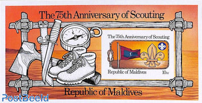 75 Years Scouting s/s imperforated