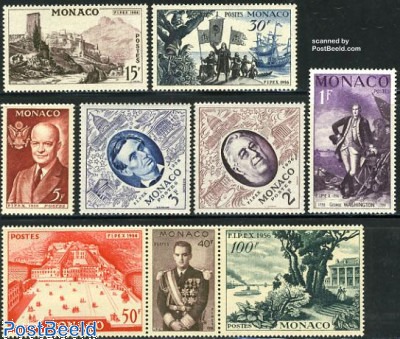 Prophila Collection Briefmarken Monaco 1991 – Komplette Ausgabe 2003-2008, Postfrisch MNH