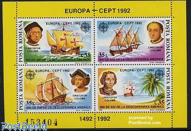 Europa, discovery of America s/s