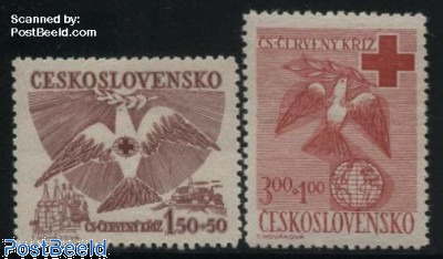 Briefmarken Tschechoslowakei 2364-2368 Komplett Postfrisch MNH – Ausgabe "1977 Briefmarkenausstellung"