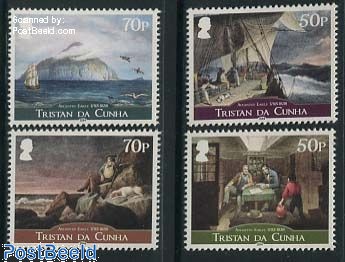 Prophila Collection – 10 Verschiedene Briefmarken Von Tristan Da Cunha Für Sammler