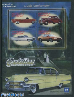 100 years Cadillac 4v m/s