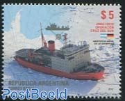 Icebreaker in the Antarctic 1v