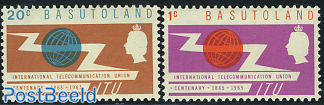 ITU centenary 2v