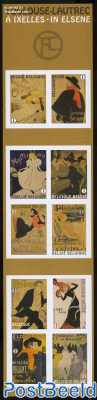 Toulouse-Lautrec 10v s-a in booklet