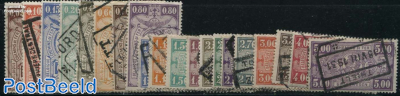 Railway stamps 20v