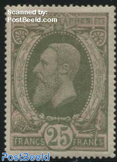 Telegraph stamp 25F
