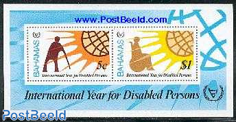 Int. year of disabled people s/s