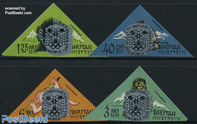 Olympic Winter Games 4v imperforated