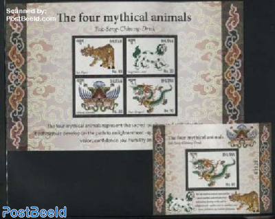 The Four Mythical Animals 2 s/s