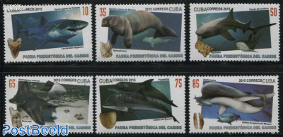 Prehistoric Caribbean Animals 6v