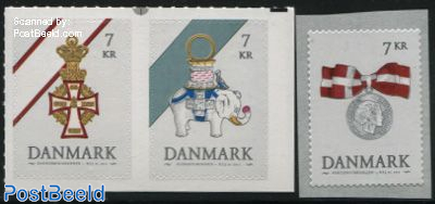 Danish Decorations 3v s-a