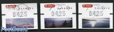 Automat stamps 30.5x11mm 3v (face value may vary)