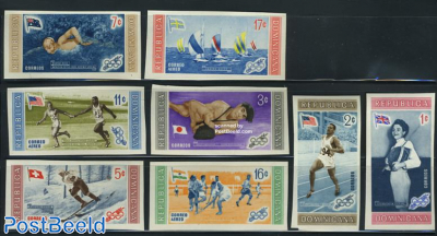 Olympic winners 8v imperforated