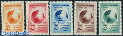 Postal union with Spain 5v