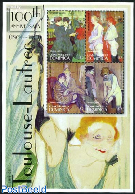 H de Toulouse Lautrec 4v m/s