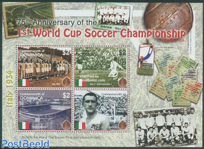 World Cup Football 4v m/s, Italy 1934