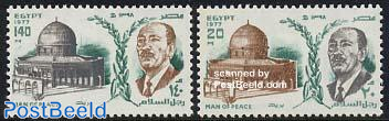 Visit of Sadat to Jerusalem 2v